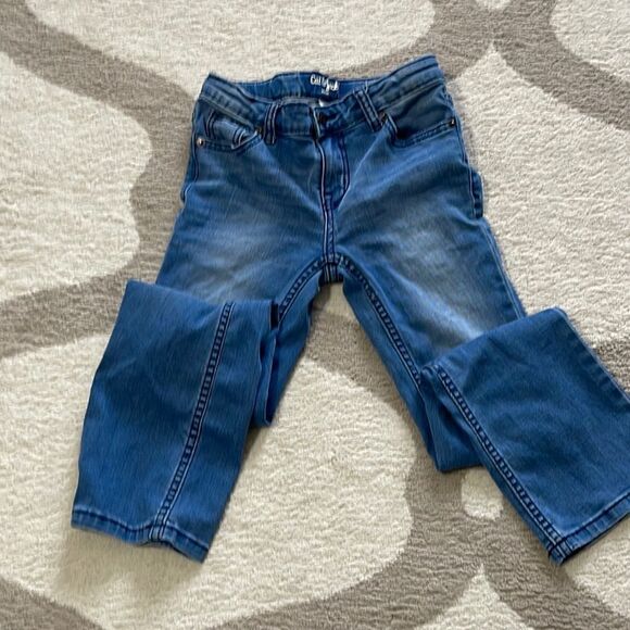 Cat & Jack bootcut blue jeans - Picture 1 of 3